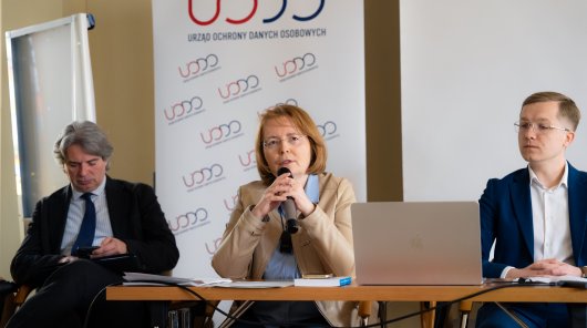 Zdjęcie ze szkolenia dla Inspektorów Ochrony Danych, zorganizowane przez Kościelnego Inspektora Ochrony Danych i Fundację Konferencji Episkopatu Polski Bona Fama we współpracy z Prezesem Urzędu Ochrony Danych Osobowych