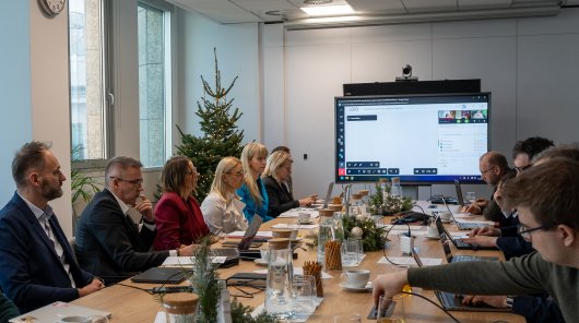 Zdjęcie ze spotkania SZE ze Stowarzyszeniem Agencji Zatrudnienia i Forum HR