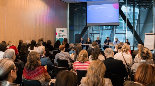 zdjęcie, w którym Prezes Urzędu Ochrony Danych Osobowych Mirosław Wróblewski 20 kwietnia uczestniczył w dyskusji „Dzieci w sieci. Jak możemy realnie wzmacniać bezpieczeństwo cyfrowe”