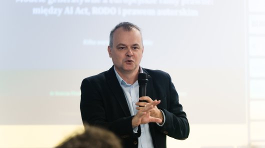 zdjęcie "Sztuczna inteligencja a prawo" – to tytuł trzeciego już trzeciego wykładu w ramach Cyklu Otwartych Wykładów Eksperckich organizowanych przez Urząd Ochrony Danych Osobowych